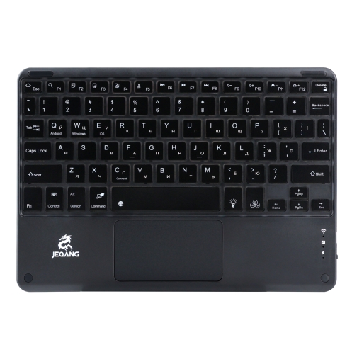 Купить Клавиатура беспроводная JEQANG JB-380 bluetooth charging and lighting touch keyboard