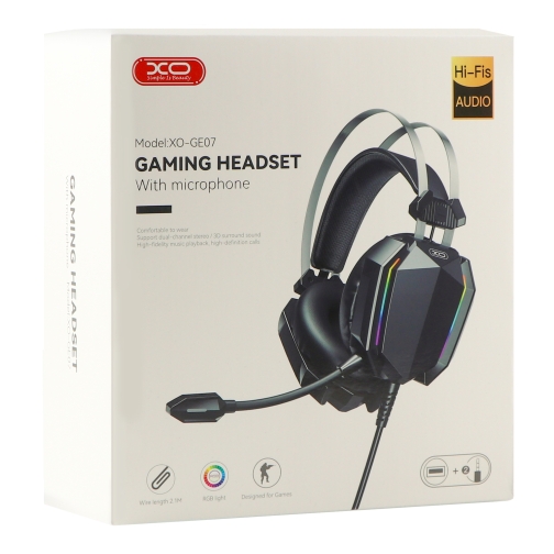 Купити Ігрові Навушники XO-GE-07, 4