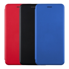 Купить Чехол-книжка кожа для Xiaomi Poco M6 Pro 4G