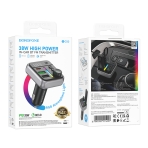 Купити FM-трансмітер Borofone BC50 PD20W+QC3.018W BT 5.4 Total 38W, 2