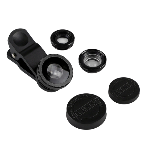 Купити Об'єктив-Лінза Для Телефону Риб'яче Око 3 in1, 11