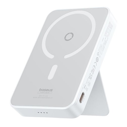 Купити Універсальна Мобільна Батарея Power Bank Baseus MagPro Magnetic Bracket Wireless Fast Charge 20W 5000 mAh (P10064101xxx-xx), 3