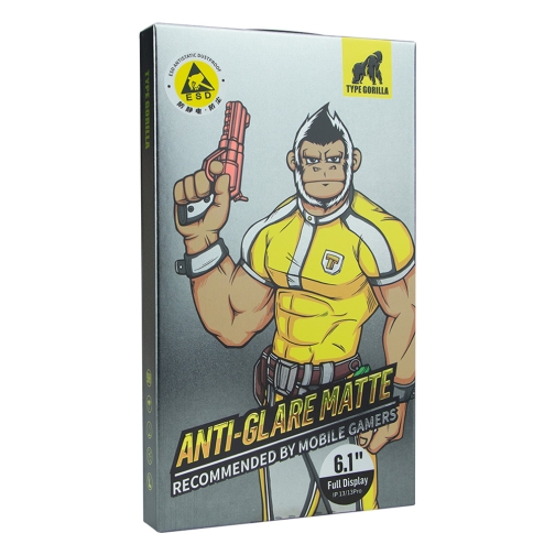 Купити Захисне скло Type Gorilla 0.33 мм 2.5D HD Anti-Glare/Static NPT9 для iPhone 13 Pro Max/14 Plus