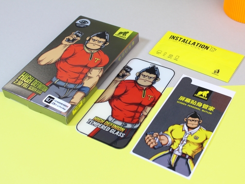 Купити Захисне скло Type Gorilla 0.33 мм 2.5D HD Anti-Glare/Static NPT9 для iPhone 13 Pro Max/14 Plus, 5