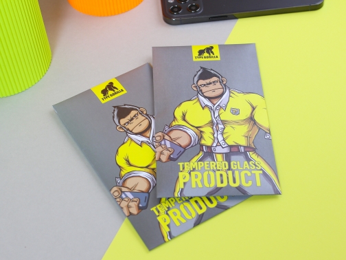 Купити Захисне скло Type Gorilla 0.33 мм 2.5D HD Anti-Glare/Static NPT9 для iPhone 13 Pro Max/14 Plus, 6