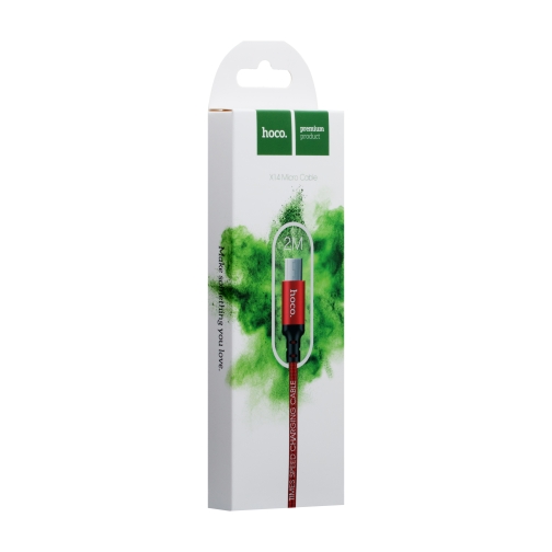 Купити Кабель USB Hoco X14 Times Speed Micro 2m, 5