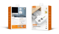 Купити Мережевий Подовжувач LDNIO SE2435 2 EU ports/1PD/1QC/2 auto ID Купити Мережевий Подовжувач LDNIO SE2435 2 EU ports/1PD/1QC/2 auto ID