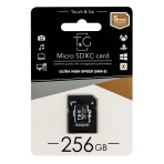 Купити Карта Пам'яті  T&G MicroSDXC 256gb UHS-3 10 Class & Adapter