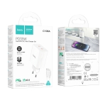 Купить Сетевое Зарядное Устройство Hoco C108A Leader PD35W/QC Type-C to Lightning, 3