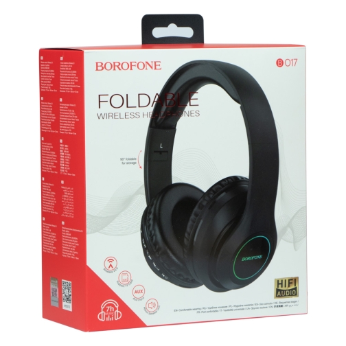 Купить Блютуз Стерео Гарнитура Borofone BO17 мятая упаковка, 2