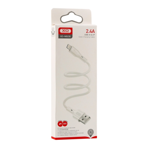 Купить USB XO NB230 Rock Series Lightning 2.4A, 2