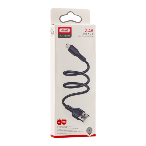 Купить USB XO NB230 Rock Series Lightning 2.4A, 3