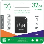 Купити Карта Пам'яті  T&G MicroSDHC 32gb UHS-1 10 Class & Adapter