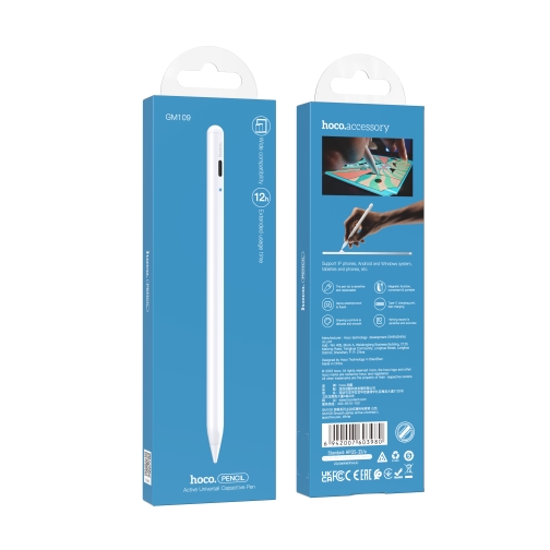 Купити Стілус Hoco GM109 Smooth Active Universal Capacitive Pen, 6