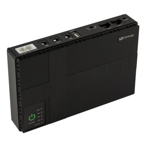 Купити Джерело Бесперебійного Живлення Mini UPS VIA Energy 3.0 USB, DC, 5V+9V+12V,POE 12V+24V  (12000mAh)