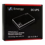 Купити Джерело Бесперебійного Живлення Mini UPS VIA Energy 3.0 USB, DC, 5V+9V+12V,POE 12V+24V  (12000mAh), 2