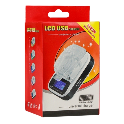 Купить Сетевое Зарядное Устройство Универсальное LCD Евро, 2