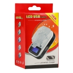 Купить Сетевое Зарядное Устройство Универсальное LCD Евро, 2