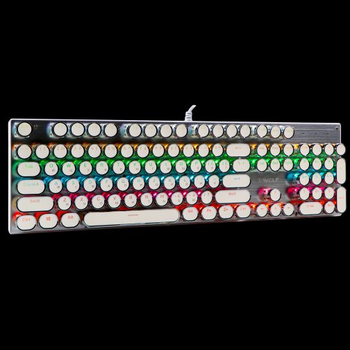 Купить Клавиатура Игровая TWolf T75 punk LED Blue Switch Мятая упаковка, 3