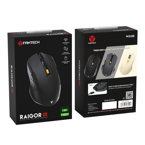 Купить Wireless Мышь Игровая Fantech WG12R Raigor III, 2