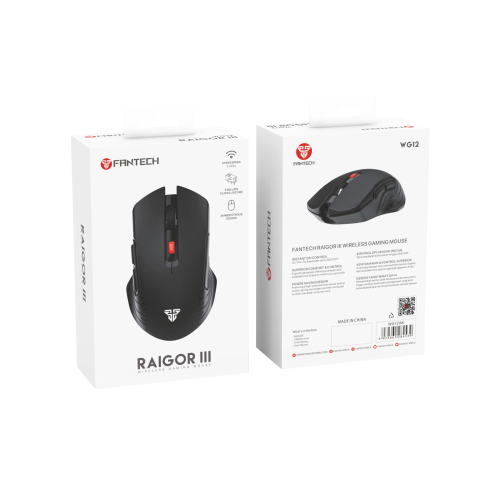 Купить Wireless Мышь Игровая Fantech WG12 Raigor III, 6