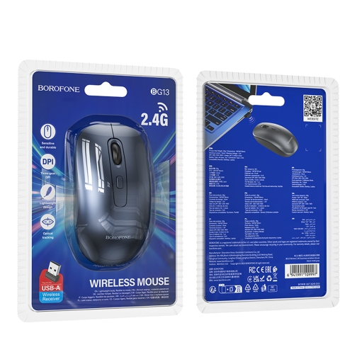 Купити Бездротова Миша Borofone BG13 Winner 2.4G + Bluetooth, 2