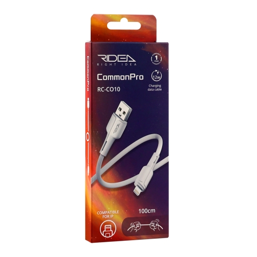 Купити Кабель USB Ridea RC-CO10 CommonPro 12W Lightning, 3