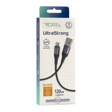 Купить USB Ridea RC-US42 UltraStrong Lightning 12W 1.2m