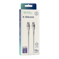Купить USB Ridea RC-XS51 X-Silicone Type-C to Type-C 60W 1.2m