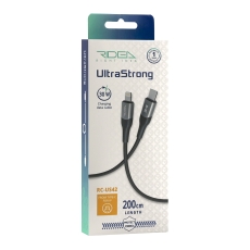 Купити Кабель USB Ridea RC-US42 UltraStrong Type-C to Lightning 30W 2m Купити Кабель USB Ridea RC-US42 UltraStrong Type-C to Lightning 30W 2m