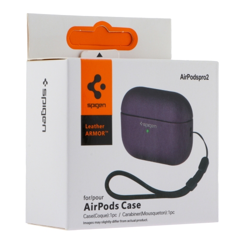 Купити Футляр TPU Spigen Leather Armor для Airpods Pro 2, 6