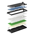 Купити Клавіатура Ігрова бездротова Fantech ATOM PRO66 MK919 Blue Switch, 4