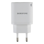 Купити Мережевий Зарядний Пристрій Borofone BA83A 1USB-C/1USB PD/QC 20W, 4