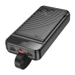 Купити Універсальна Мобільна Батарея Power Bank Hoco J123B Element 22.5W+PD20W with digital display 30000 mAh, 4