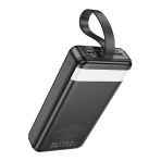 Купити Універсальна Мобільна Батарея Power Bank Hoco J123B Element 22.5W+PD20W with digital display 30000 mAh, 7