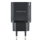 Купити Мережевий Зарядний Пристрій Borofone BA84A 1USB-C PD/QC 30W+Type-C to Type-C