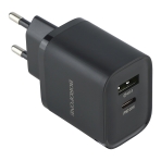 Купити Мережевий Зарядний Пристрій Borofone BA83A 1USB-C/1USB PD/QC 20W+Type-C to Type-C, 6