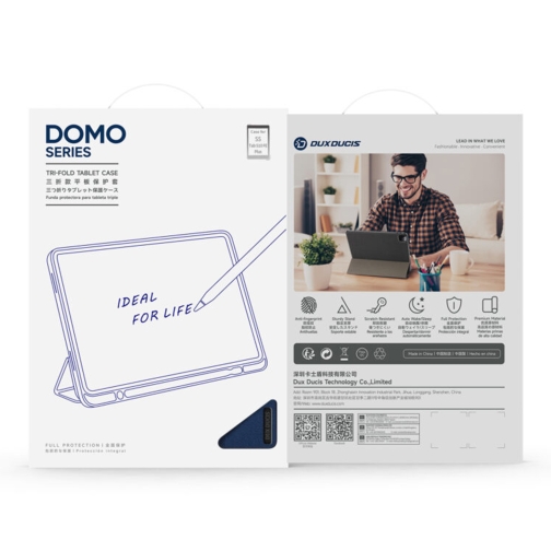 Купити Чохол Dux Ducis Domo для Samsung Tab S10 FE Plus (X620/X626B) with S Pen Holder & Auto Sleep Wake, 2
