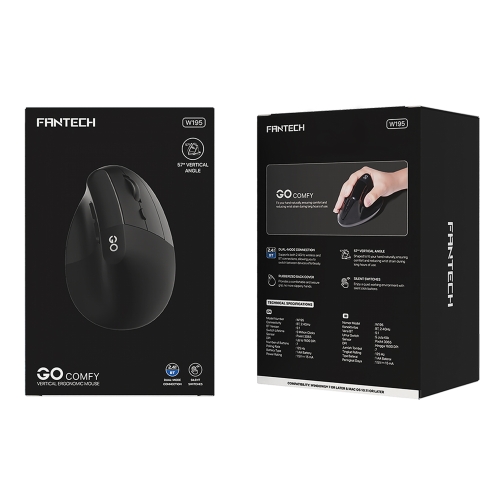 Купить Wireless Мышь Fantech GO W195, 2
