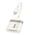 Купить Переходник Hoco UA40 2-in-1 Card Reader Lightning, 3
