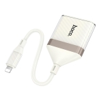 Купить Переходник Hoco UA40 2-in-1 Card Reader Lightning, 4