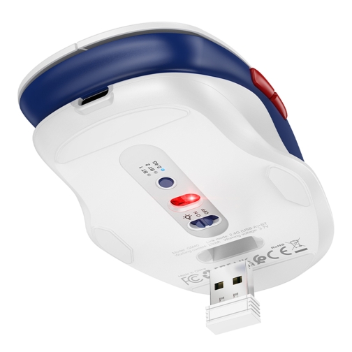 Купити Бездротова Миша Hoco GM40 Dixon RGB dual-mode (rechargeable version), 8