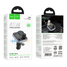 Купити FM-трансмітер Hoco E86 PD30W+QC3.0 18W Total 48W