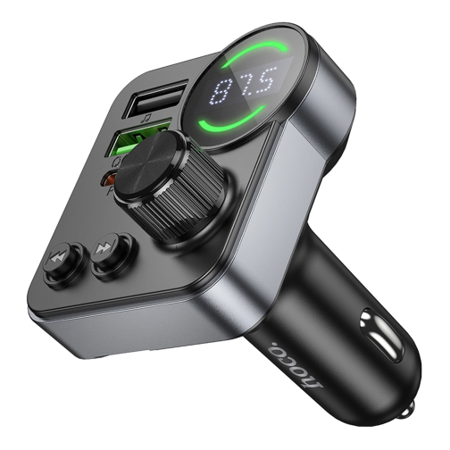 Купити FM-трансмітер Hoco E86 PD30W+QC3.0 18W Total 48W, 3