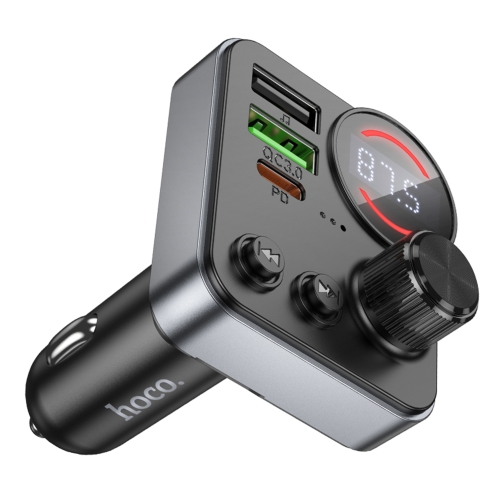Купити FM-трансмітер Hoco E86 PD30W+QC3.0 18W Total 48W, 5