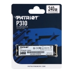 Купить SSD M.2 Диск Patriot P310 240GB NVMe 2280 PCIe 3.0 3D TLC (P310P240GM28)