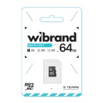 Купити Карта Пам'яті Wibrand MicroSDHC 64gb UHS-1 10 Class