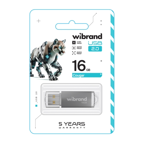 Купить USB Flash Drive Wibrand 16gb Cougar