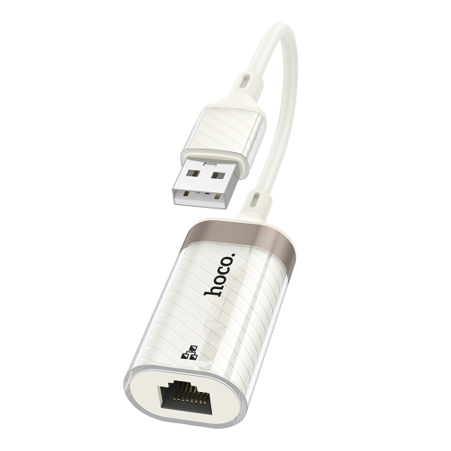 Купити Перехідник Hoco UA41 USB to Ethernet adapter (100 Mbps), 3