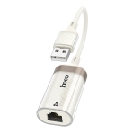 Купити Перехідник Hoco UA41 USB to Ethernet adapter (100 Mbps), 3